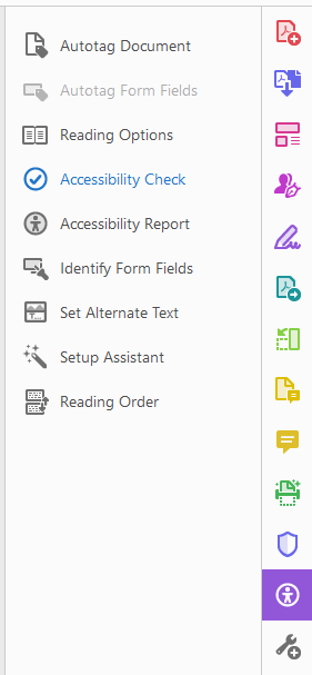 Accessibility Check
