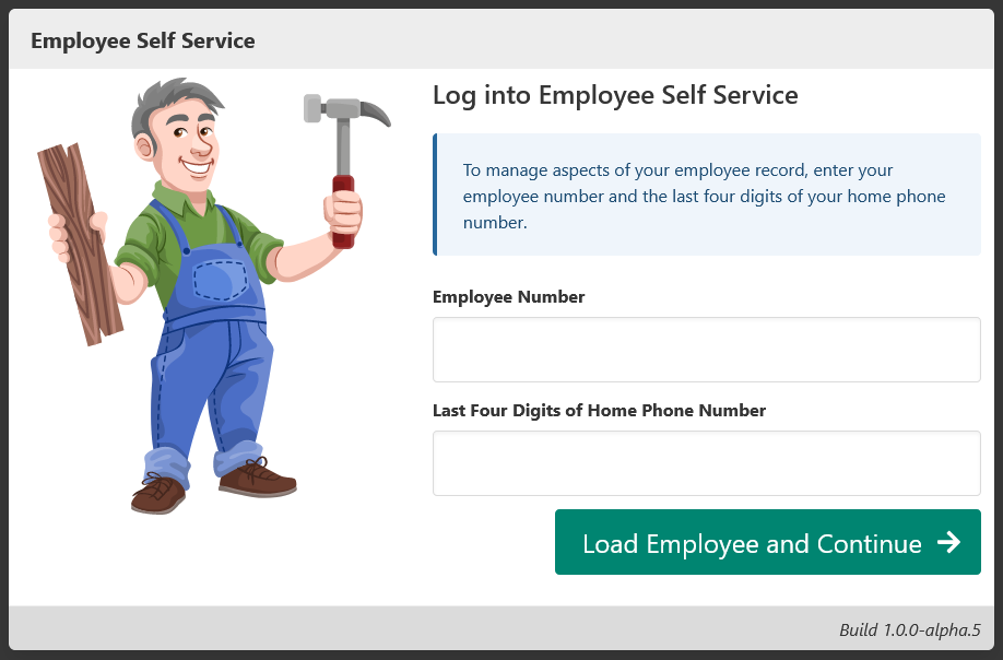 Employee Self Service Login