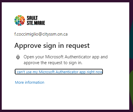 Approve the multi-factor authentication request