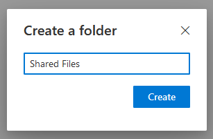 Create Folder