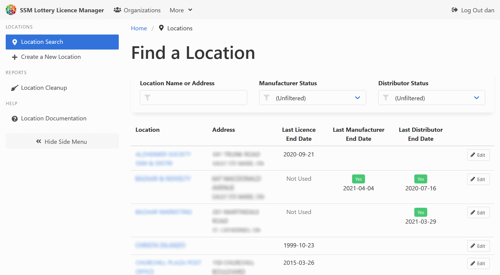 Location Search