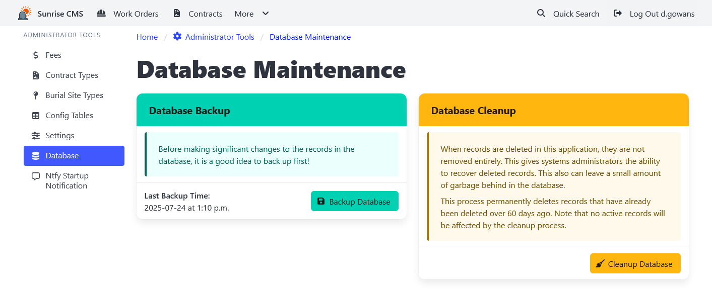 Database Management